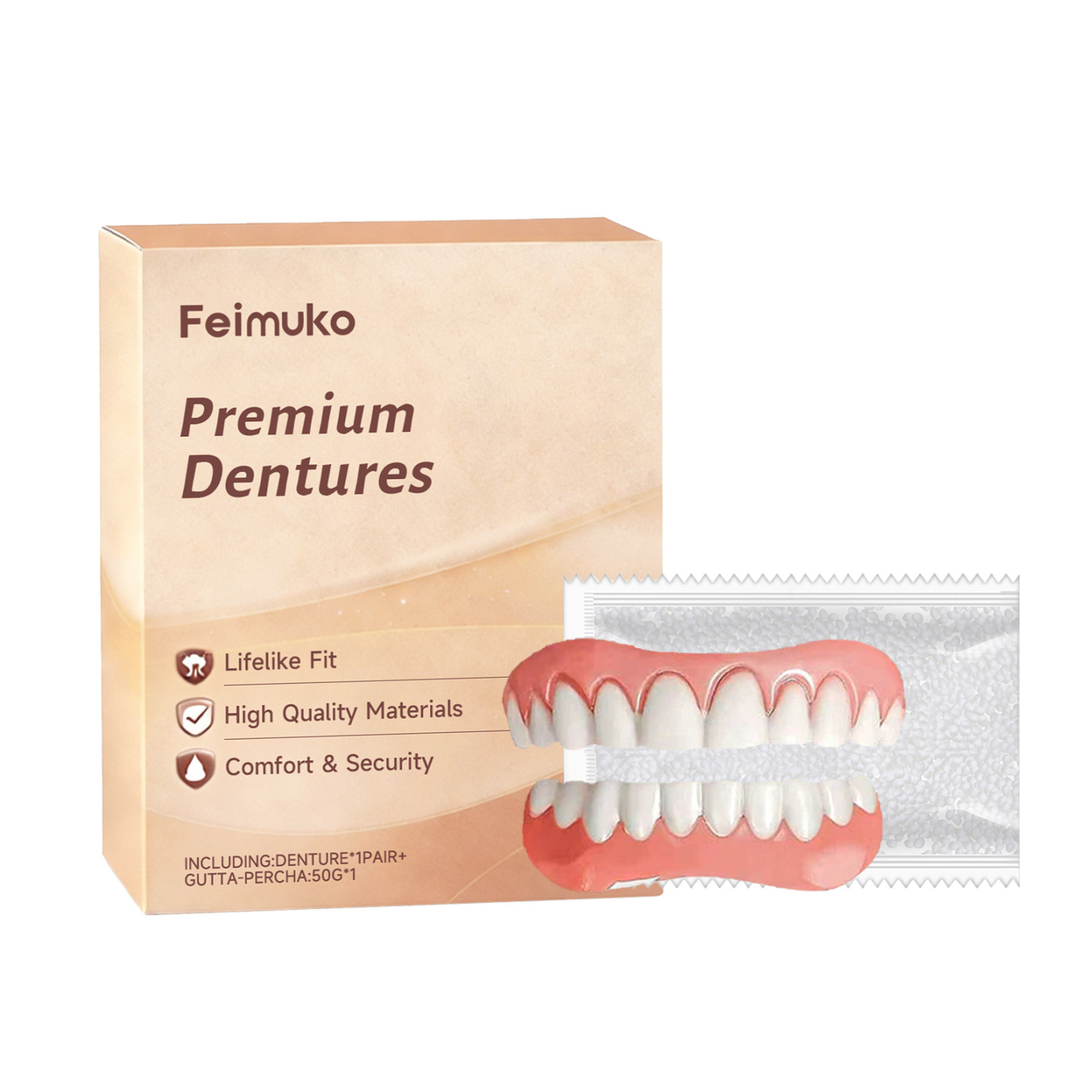 😁 Zestaw do odbudowy zębów z certyfikatem FDA | Kup 1, a drugi dostaniesz gratis! 3-minutowe dopasowanie, bezklejowy i stabilny ✨