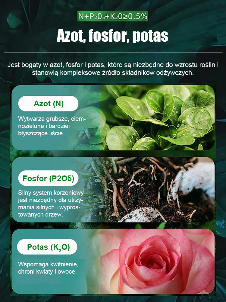 【🪴 Kup jeden, a drugi dostaniesz gratis】🪴 Aktywator gleby ogrodniczej | Szybko nawozi i spulchnia glebę, ułatwiając wchłanianie przez rośliny 🌾