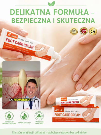 🌿Krem regenerujący na zrogowacenia i martwy naskórek. 🦶Przywróć skórze gładkość i miękkość w zaledwie 7 dni!