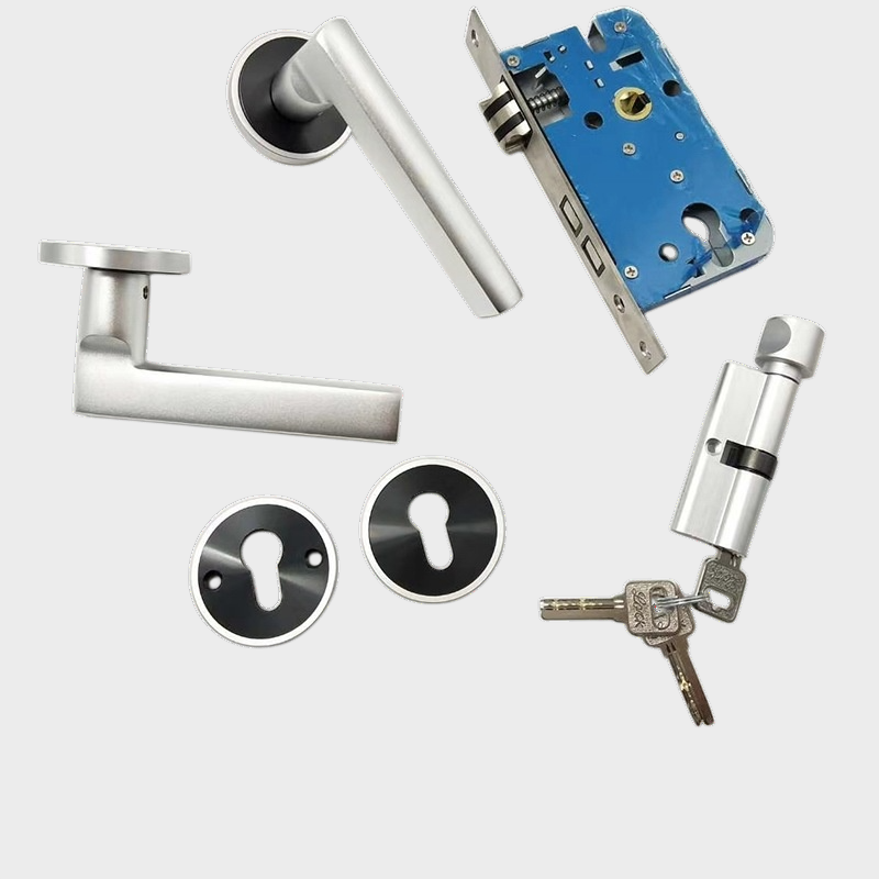 Zamek do drzwi aluminiowych do pomieszczeń wewnętrznych Zamek do drzwi drewnianych do sypialni