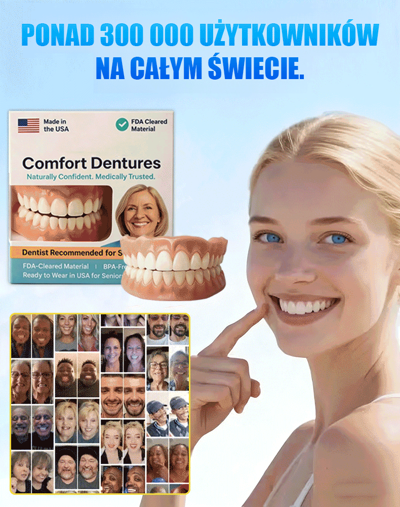 【🎉Kup 1, a 1 dostaniesz gratis】✨Silikonowe aparaty wybielające zęby, niewidoczne i naturalne, korygują wady zgryzu✅