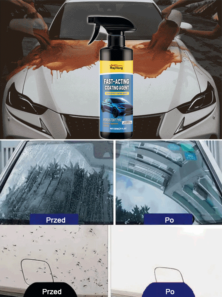 🚗 Car Nano-Coating Kit: Apply & Wipe for Instant Shine and Paint Protection