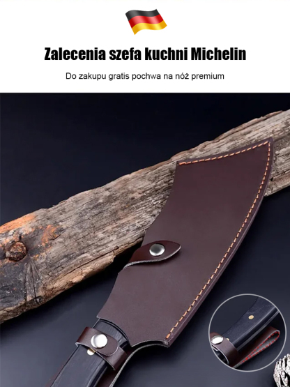 🔪75° Złoty kąt ostrza: Kroi mięso i warzywa czysto, kroi owoce i warzywa bez wyciskania soku, zachowując świeżość i smak.