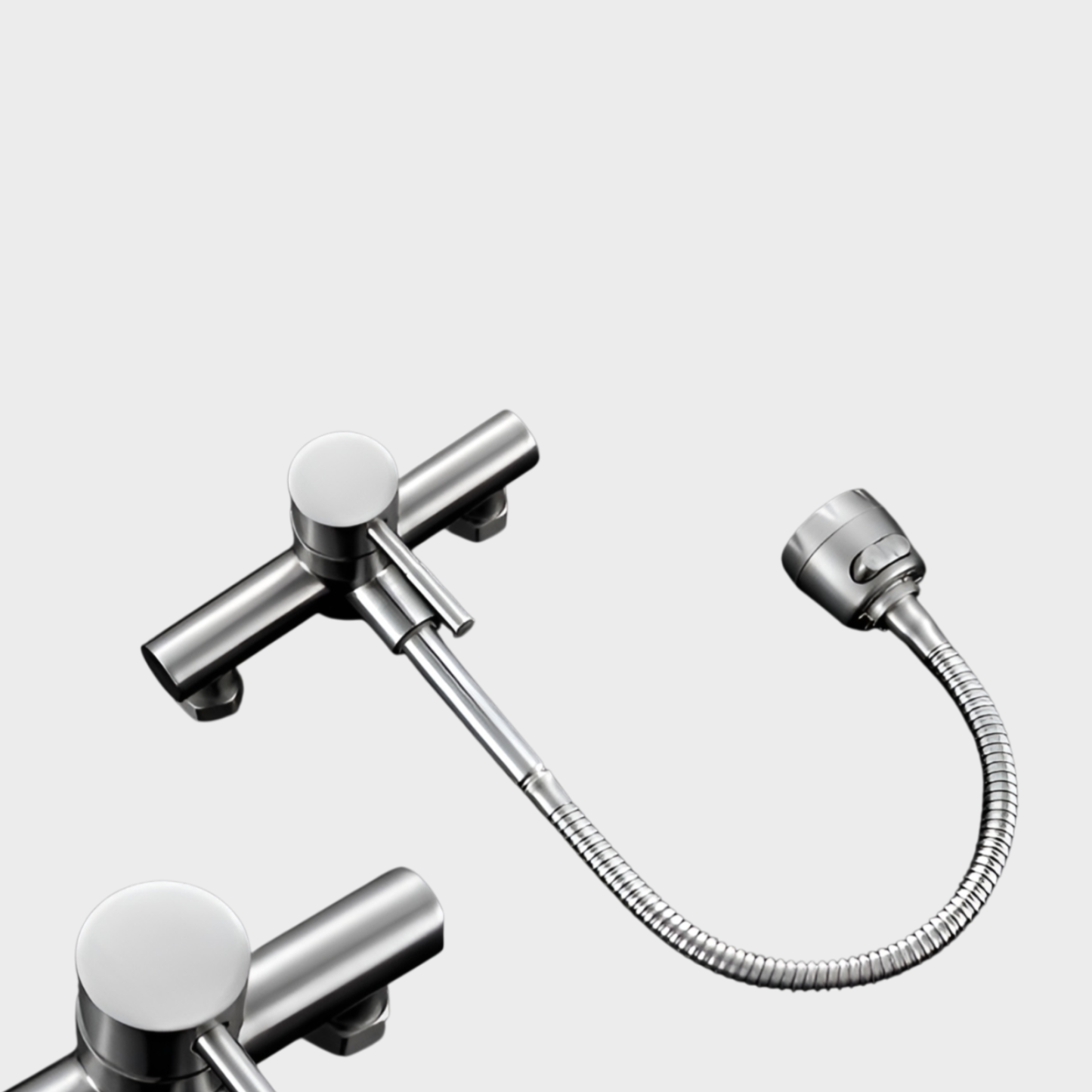 Bateria prysznicowa ścienna ze stali nierdzewnej 304