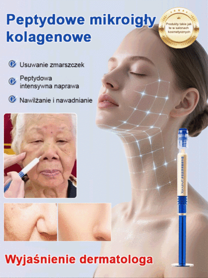 【💫Kup jeden, a dostaniesz dwa】Esencja kolagenu peptydowego🤩 Redukuje zmarszczki na czole w 7 dni, redukuje drobne linie wokół oczu w 14 dni🌿