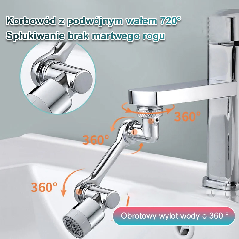 Uniwersalny kran z ramieniem robota