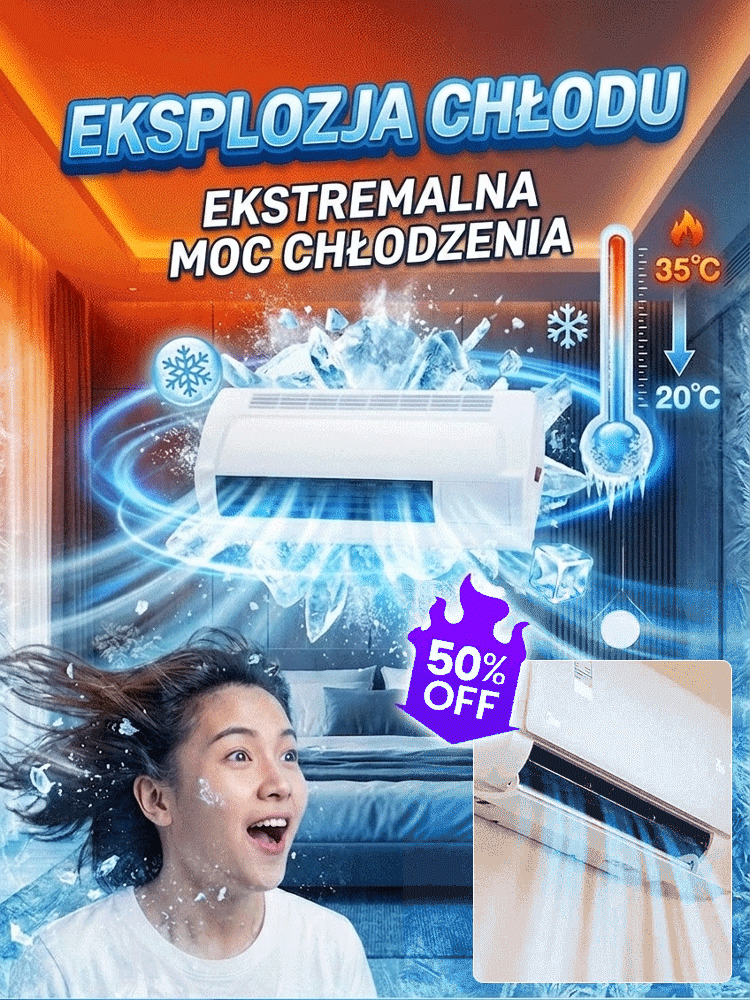 【🏅Klasa efektywności energetycznej A+++】❄️ Inteligentny klimatyzator 4 w 1 typu „wszystko w jednym” (chłodzenie, grzanie i oczyszczanie)