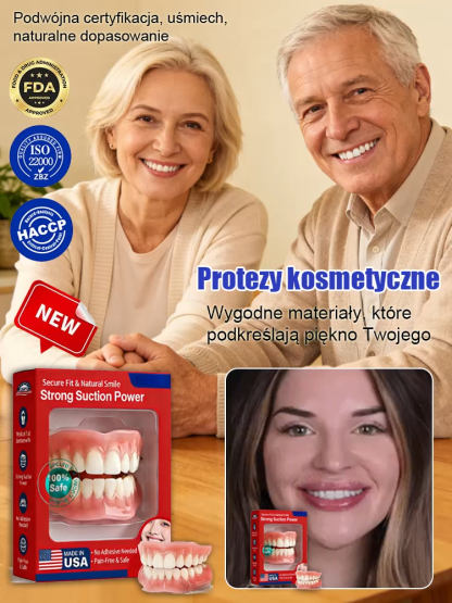 😁Wygodne, niewidoczne protezy zębowe｜3-sekundowe dopasowanie・Spersonalizowane dopasowanie🦷