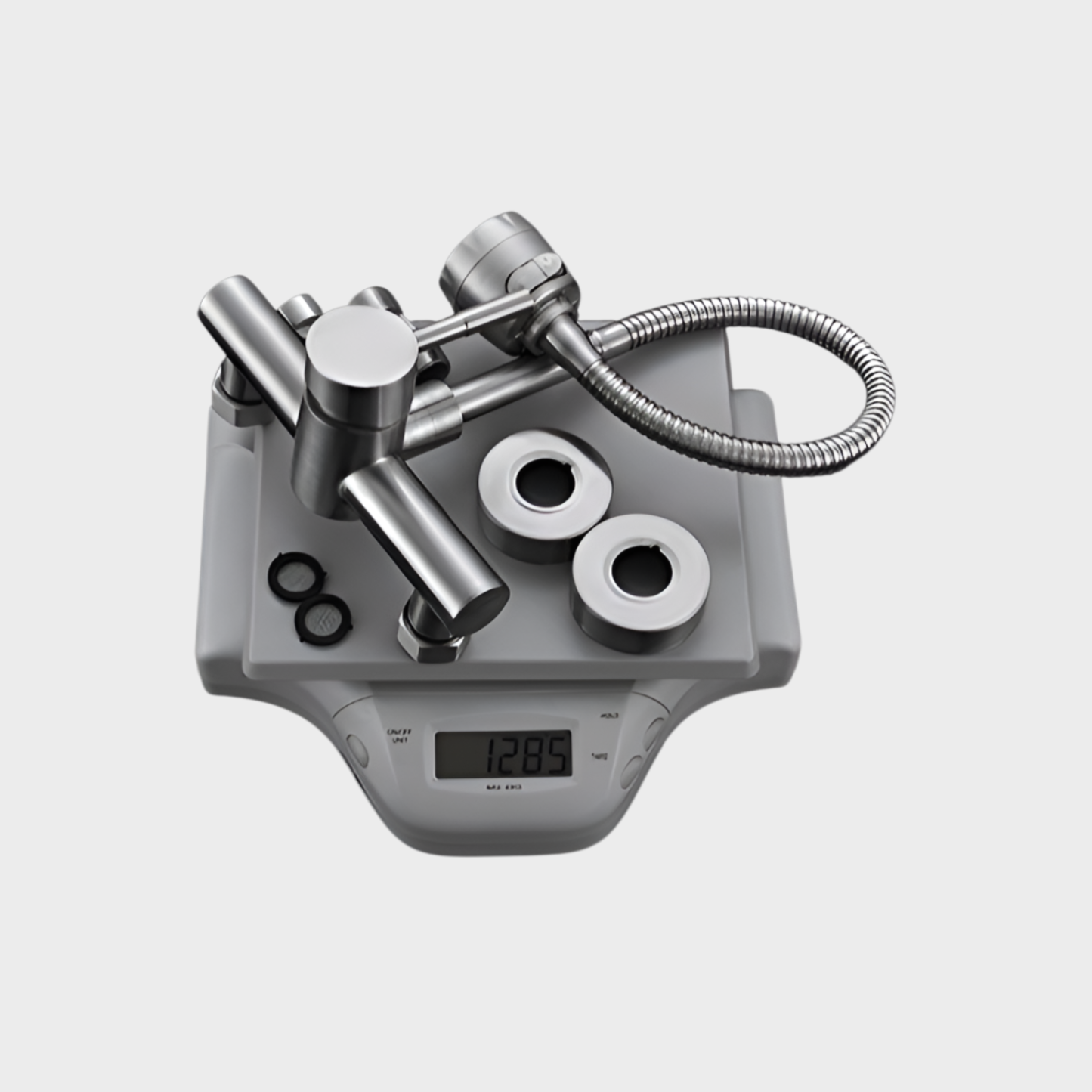 Bateria prysznicowa ścienna ze stali nierdzewnej 304