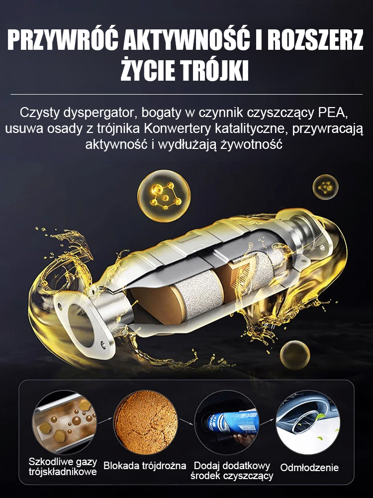 【⛽Kup jeden, a dostaniesz trzy】Dodatek do paliwa – cud oszczędzania paliwa🚗 Oszczędzaj 1 dolara na litrze paliwa, 20% oszczędności