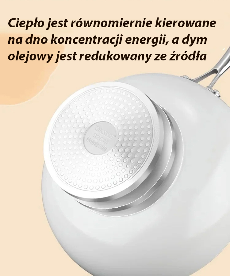 🍳Patelnia ceramiczna Takara Titanium Crystal z powłoką nieprzywierającą, bezfreonowa｜Certyfikat UE, 50-letnia trwałość, kompatybilna z metalowymi szpatułkami✨