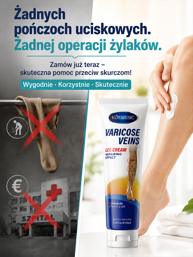 Maść na żylaki – szybkie działanie, bez nawrotów✨Poczuj różnicę – lżejsze, bardziej zrelaksowane nogi.