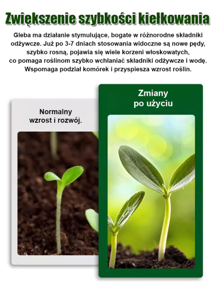 【🪴 Kup jeden, a drugi dostaniesz gratis】🪴 Aktywator gleby ogrodniczej | Szybko nawozi i spulchnia glebę, ułatwiając wchłanianie przez rośliny 🌾