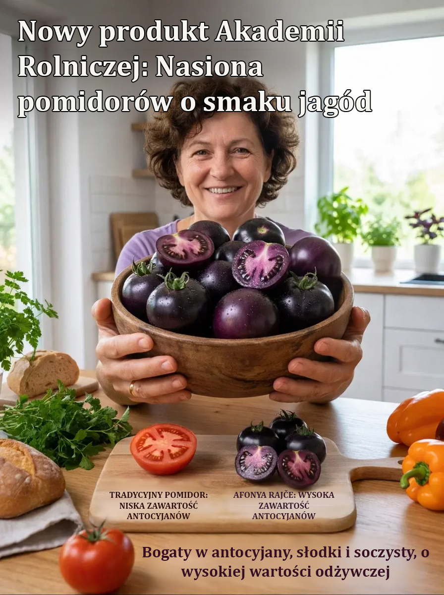 🍅Nasiona borówki amerykańskiej i pomidora, wysoka zdolność kiełkowania, wytrzymałe rośliny, ulepszone odmiany gwarantujące obfite zbiory!