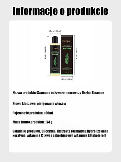 🔥Odżywczy i regenerujący szampon Herbal Essence🧴 Jedno mycie i pełna sprężystość, puszące się włosy!