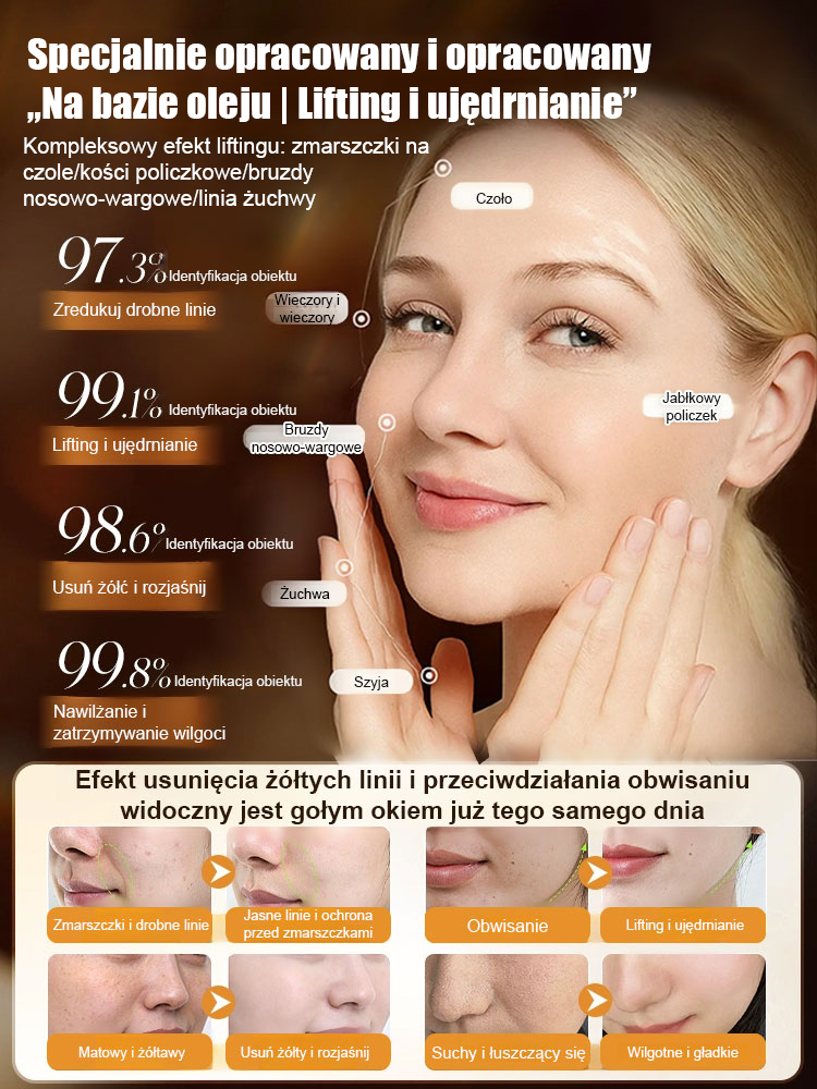 💥Wrinkle Eraser🧴 Esencja kolagenowa Cell Recombination, precyzyjnie redukuje drobne linie, jednocześnie nawilżając i ujędrniając🌟