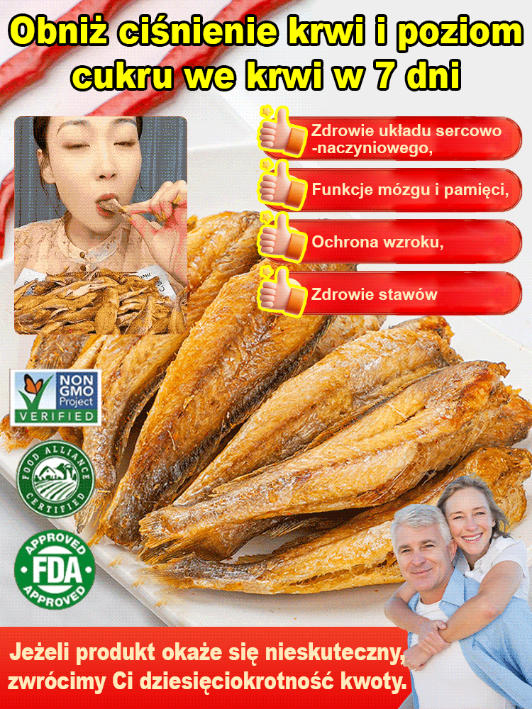 【🎉Kup jeden, drugi gratis】💫Bio Organiczne Certyfikowane Chipsy z Owoców Morza🐟️, Niesamowicie Pyszne🥰, Bogate w Omega-3, Korzystne dla Zdrowia Układu Krążenia
