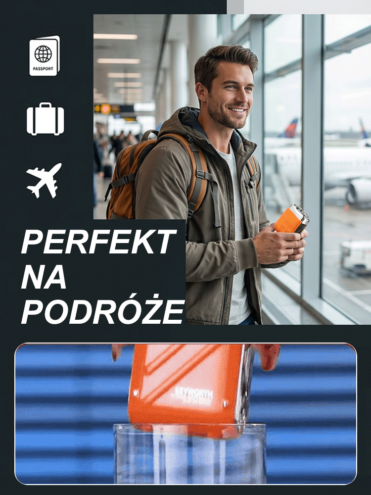 🪒Przenośna golarka elektryczna z dwiema głowicami🧔🏻‍♂️ Ruchome głowice dopasowują się do kształtu twarzy, zapewniając szybkie i dokładne golenie bez wyrywania włosków