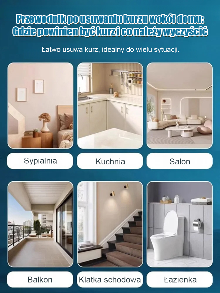 🔥【Gorąca sprzedaż】Magiczne pudełko do usuwania kurzu🚀 Wysoce wydajne usuwanie kurzu, zmiatające cały kurz z Twojego domu✨, niezbędne w każdym domu✅!