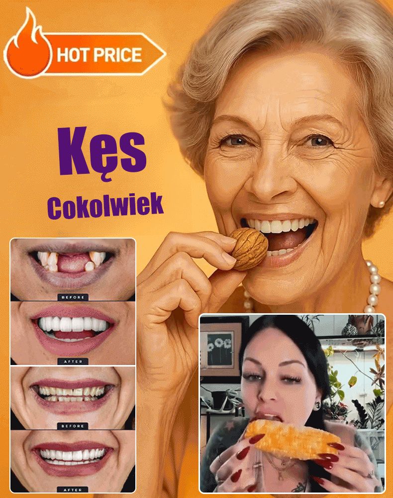 【🎉Kup 1, a 1 dostaniesz gratis】✨Silikonowe aparaty wybielające zęby, niewidoczne i naturalne, korygują wady zgryzu✅