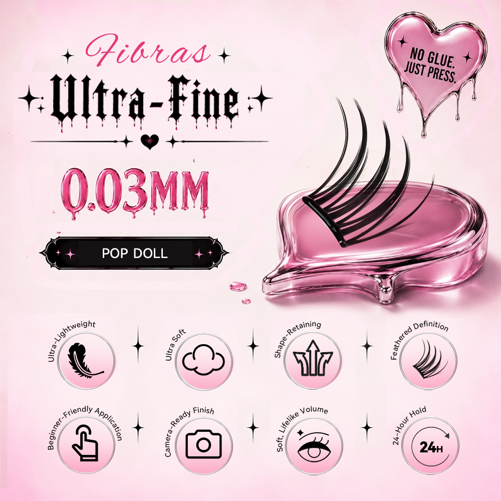 Pop Doll No-Glue Press-On Lashes