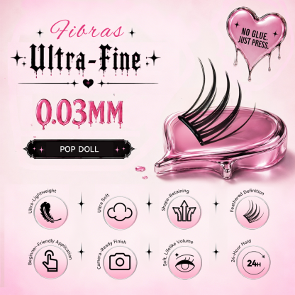 Pop Doll No-Glue Press-On Lashes