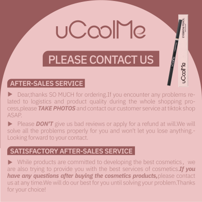 uCoolMe Smooth Machete Eyebrow Pencil