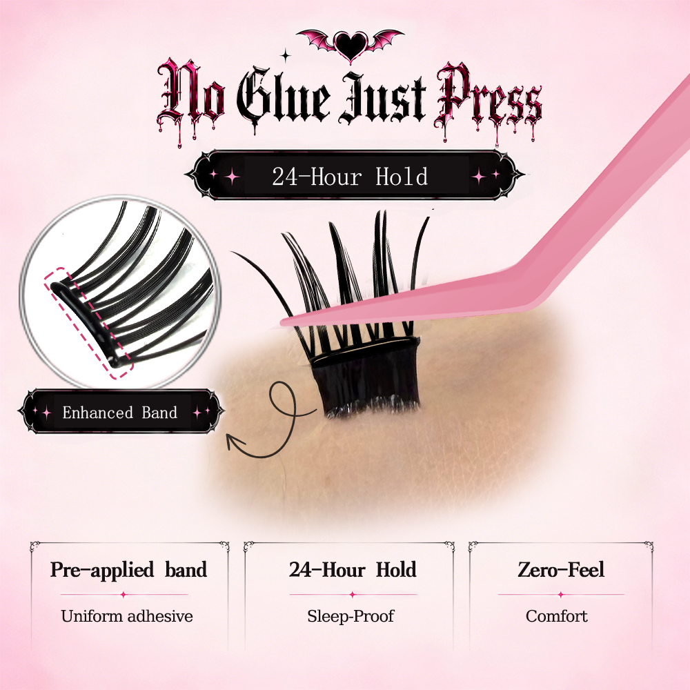 Pop Doll No-Glue Press-On Lashes