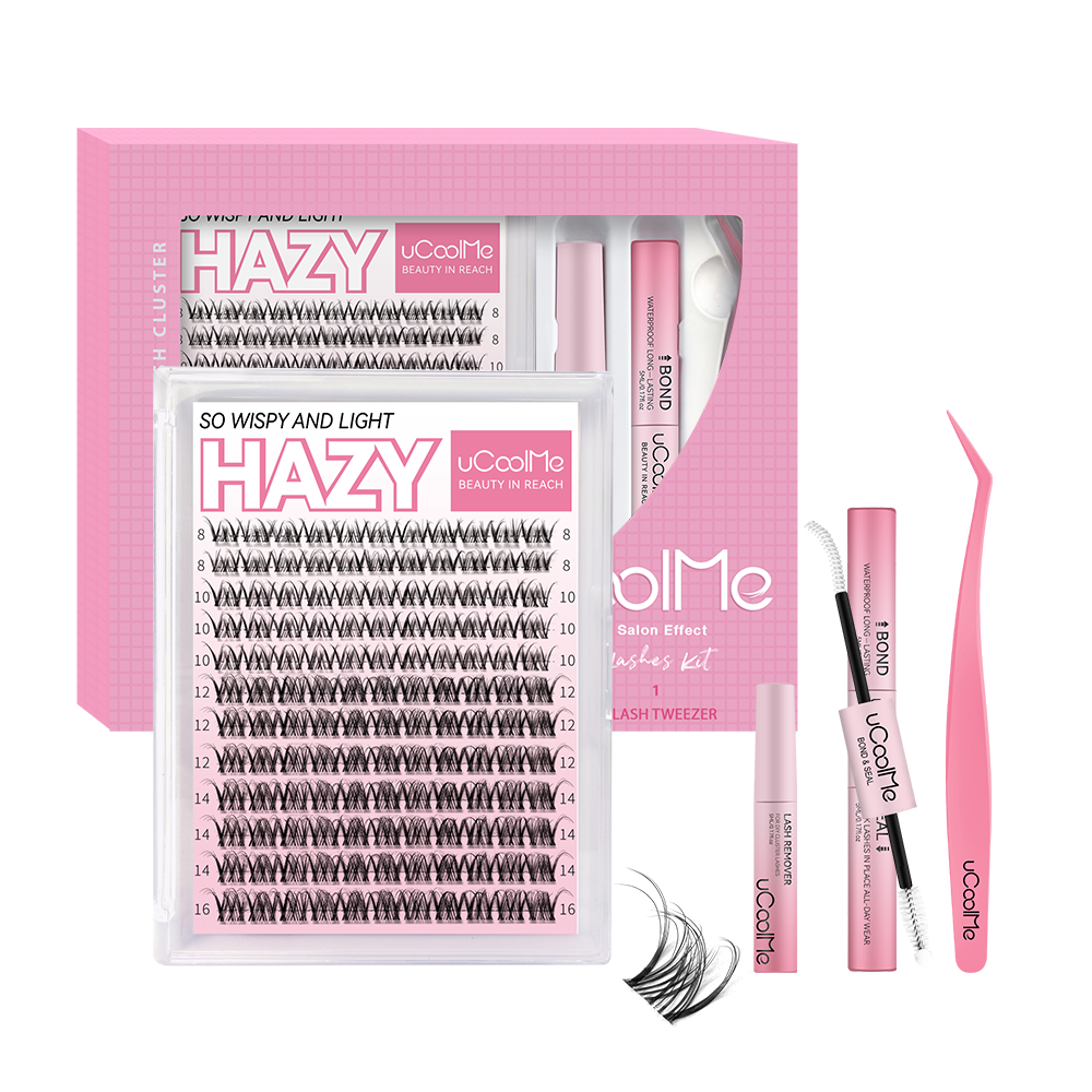 Hazy Natural Wispy Lash Kit