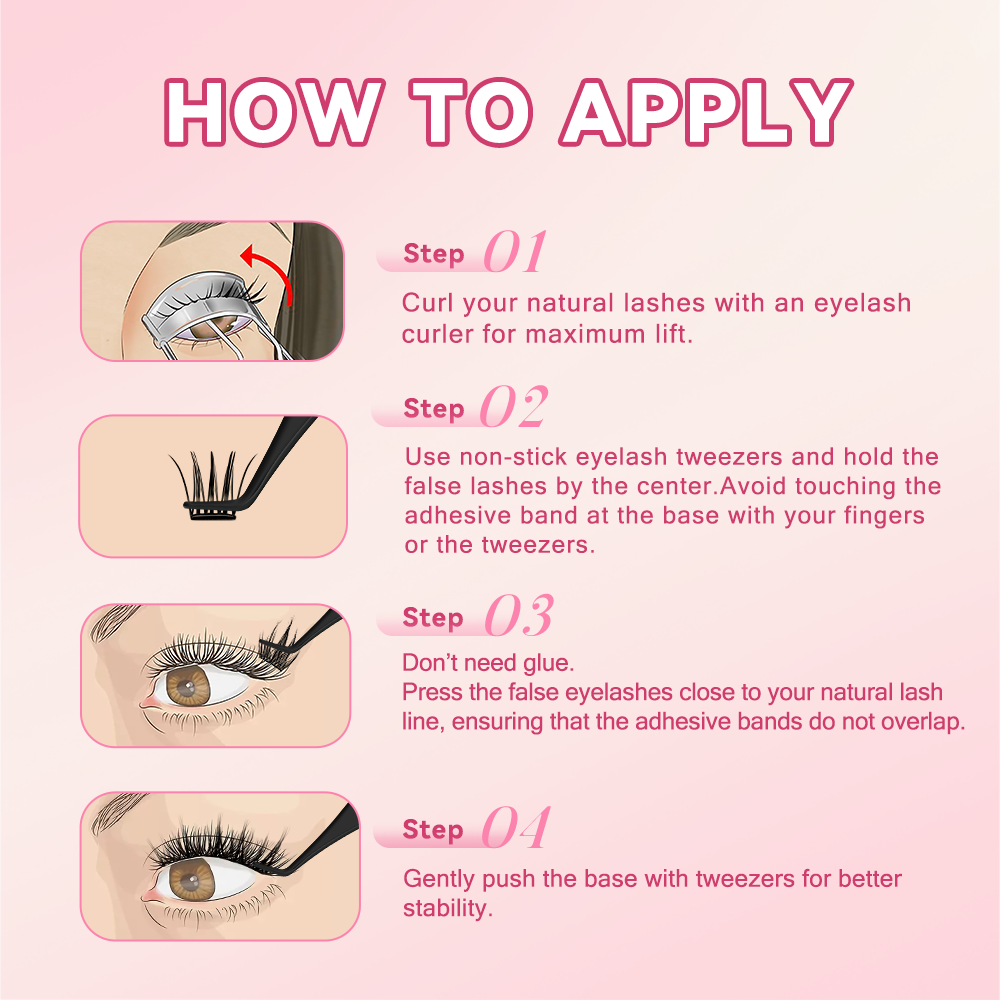 Pop Doll No-Glue Press-On Lashes