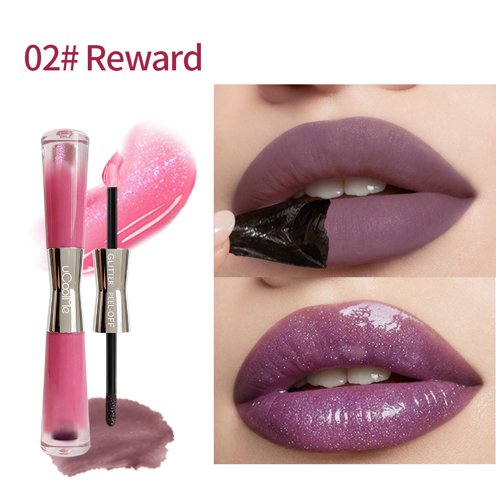 uCoolMe Peel Off Stain and Plumping Glitter Gloss