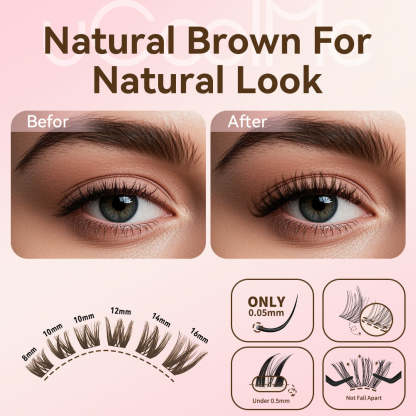 Brown Vibe-Flora 049 Lash Kit