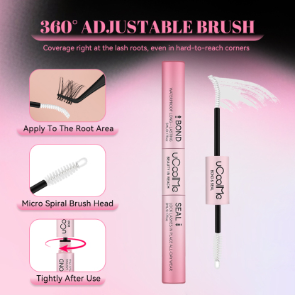 Upgrade 2-in-1 Lash Bond and Seal (Clear Bond)