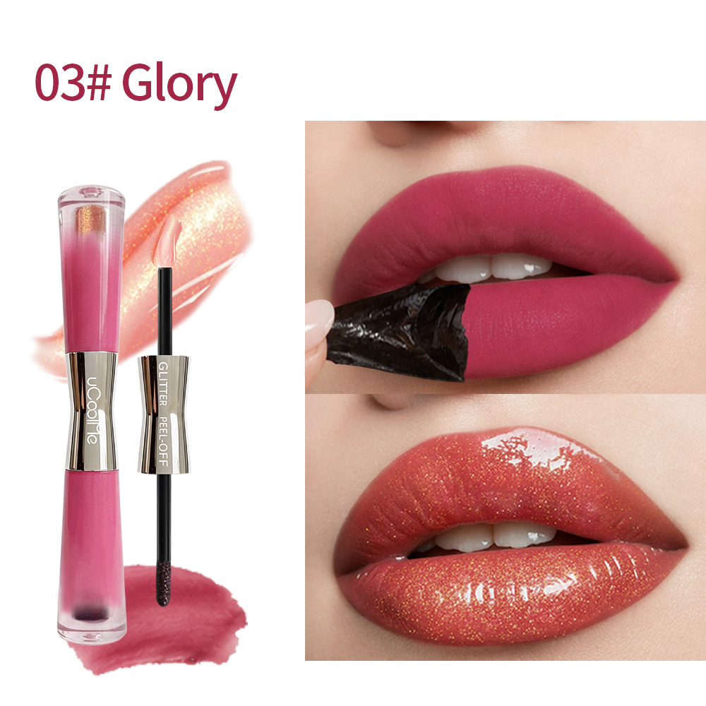 uCoolMe Peel Off Stain and Plumping Glitter Gloss