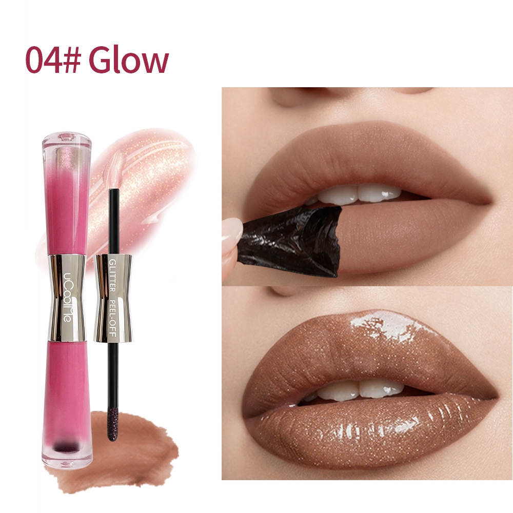 uCoolMe Peel Off Stain and Plumping Glitter Gloss