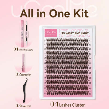 Brown Vibe-Flora 049 Lash Kit