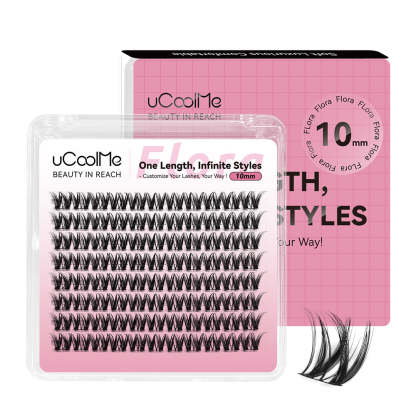 Flora 049 One Length Lashes Custom Lashes-only 8mm.