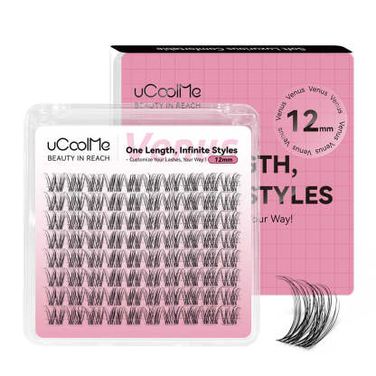 Venus One Length Lashes Custom Lashes.