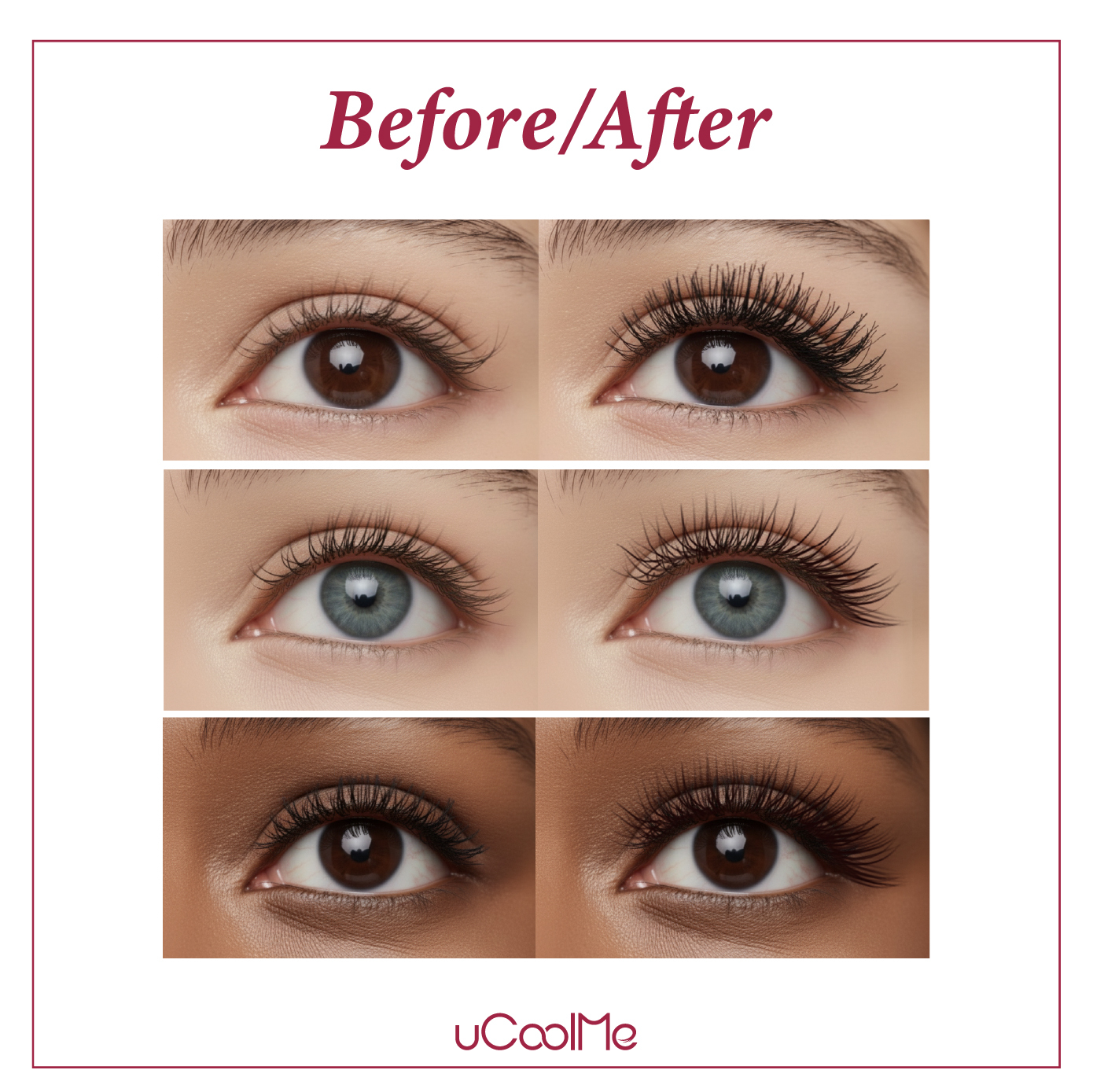 uCoolMe 24H Stay-Put Lengthening Curling Mascara