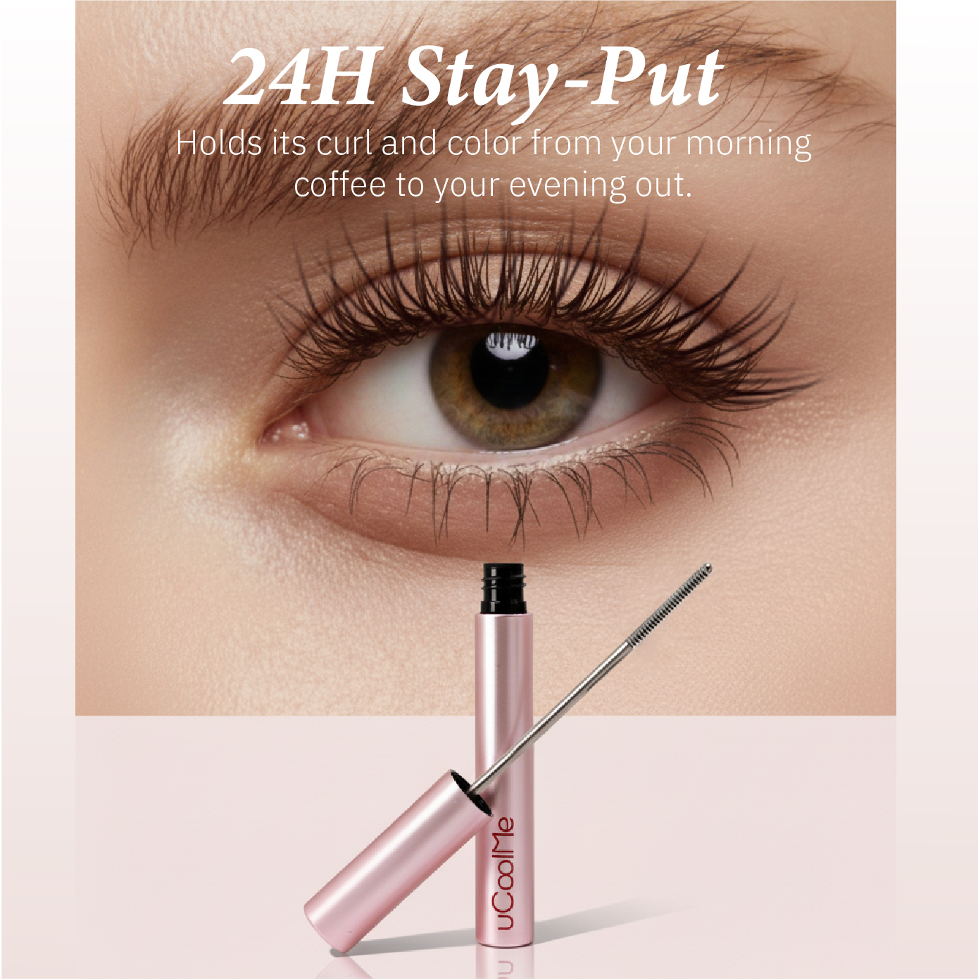 uCoolMe 24H Stay-Put Lengthening Curling Mascara