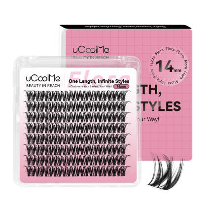 Flora 049 One Length Lashes Custom Lashes-only 8mm.
