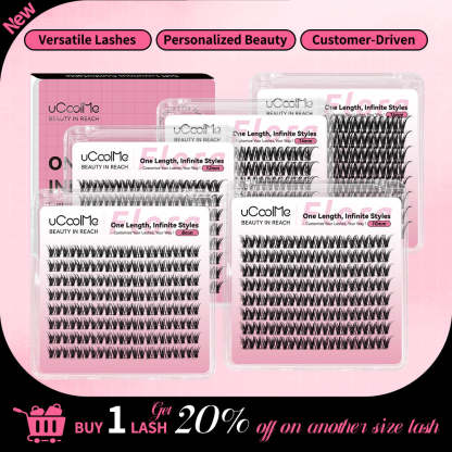 Flora 049 One Length Lashes Custom Lashes-only 8mm.