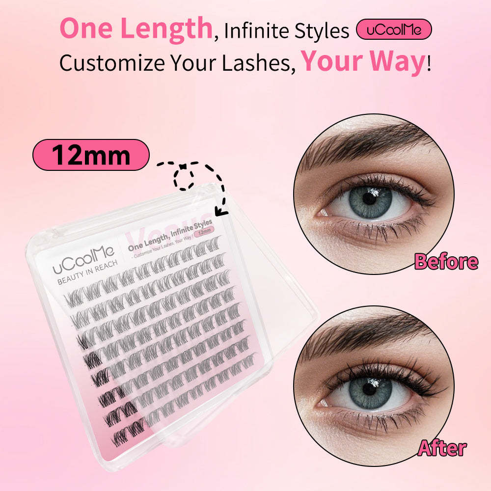 Venus One Length Lashes Custom Lashes.
