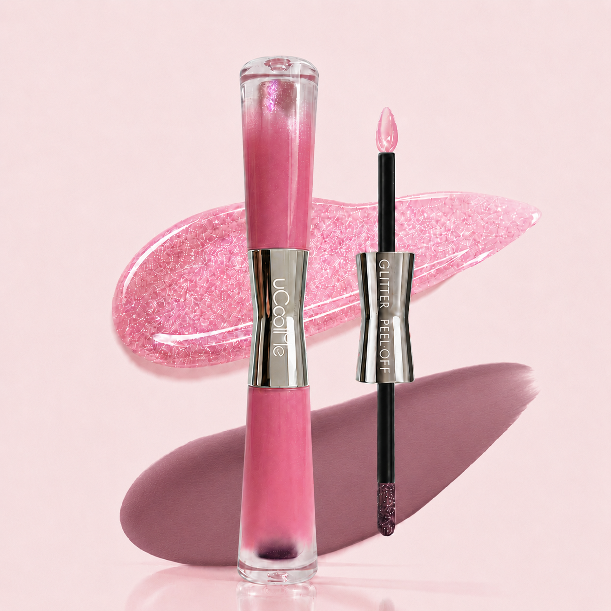 uCoolMe Peel Off Stain and Plumping Glitter Gloss