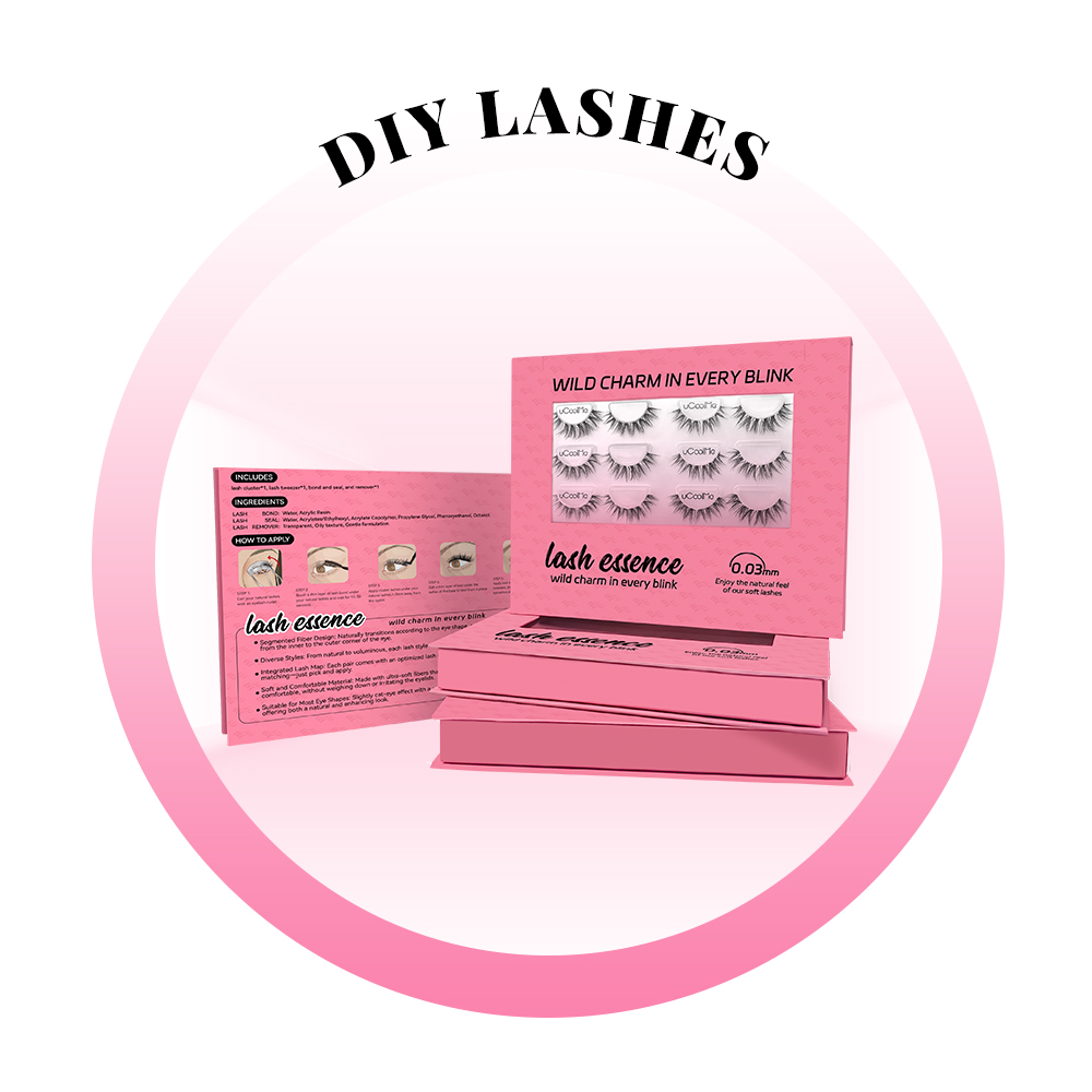 DIY Cluster Lashes