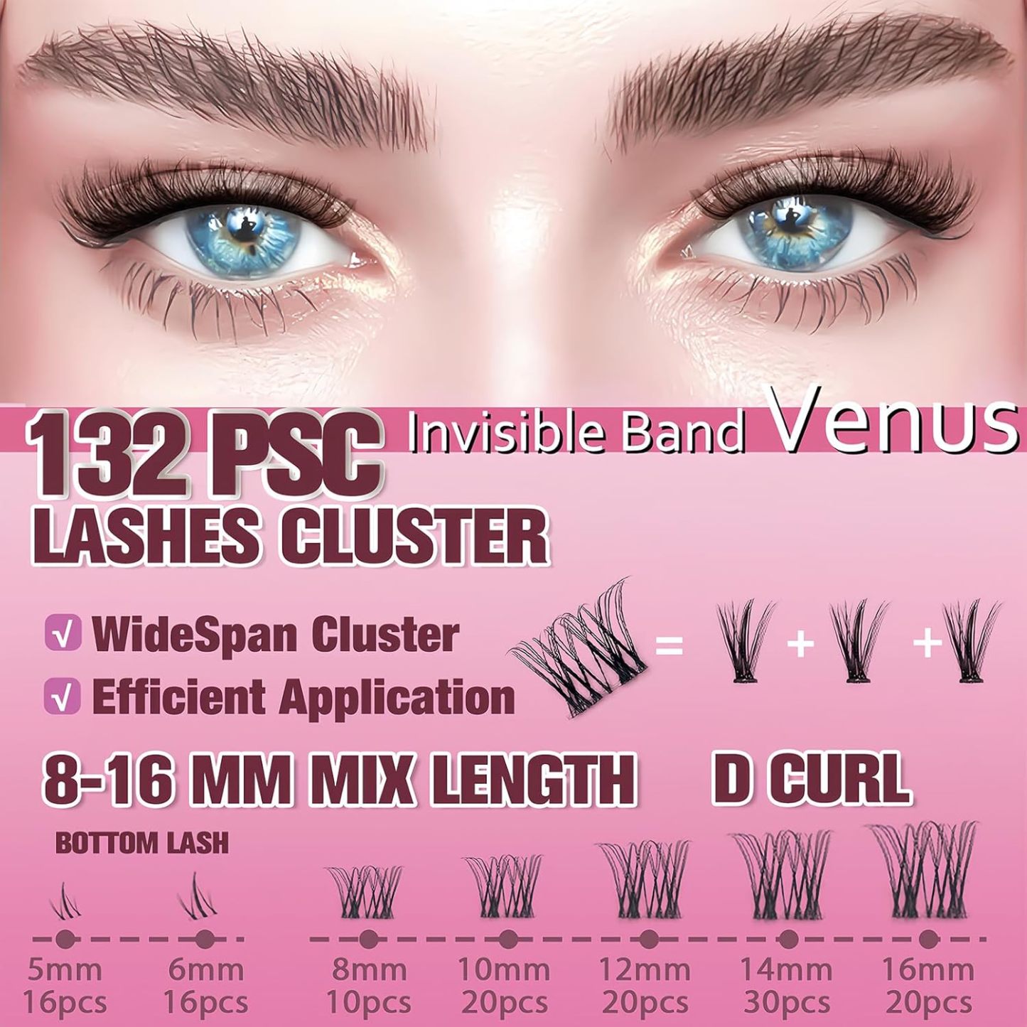 Invisible Band Venus Lash Kit