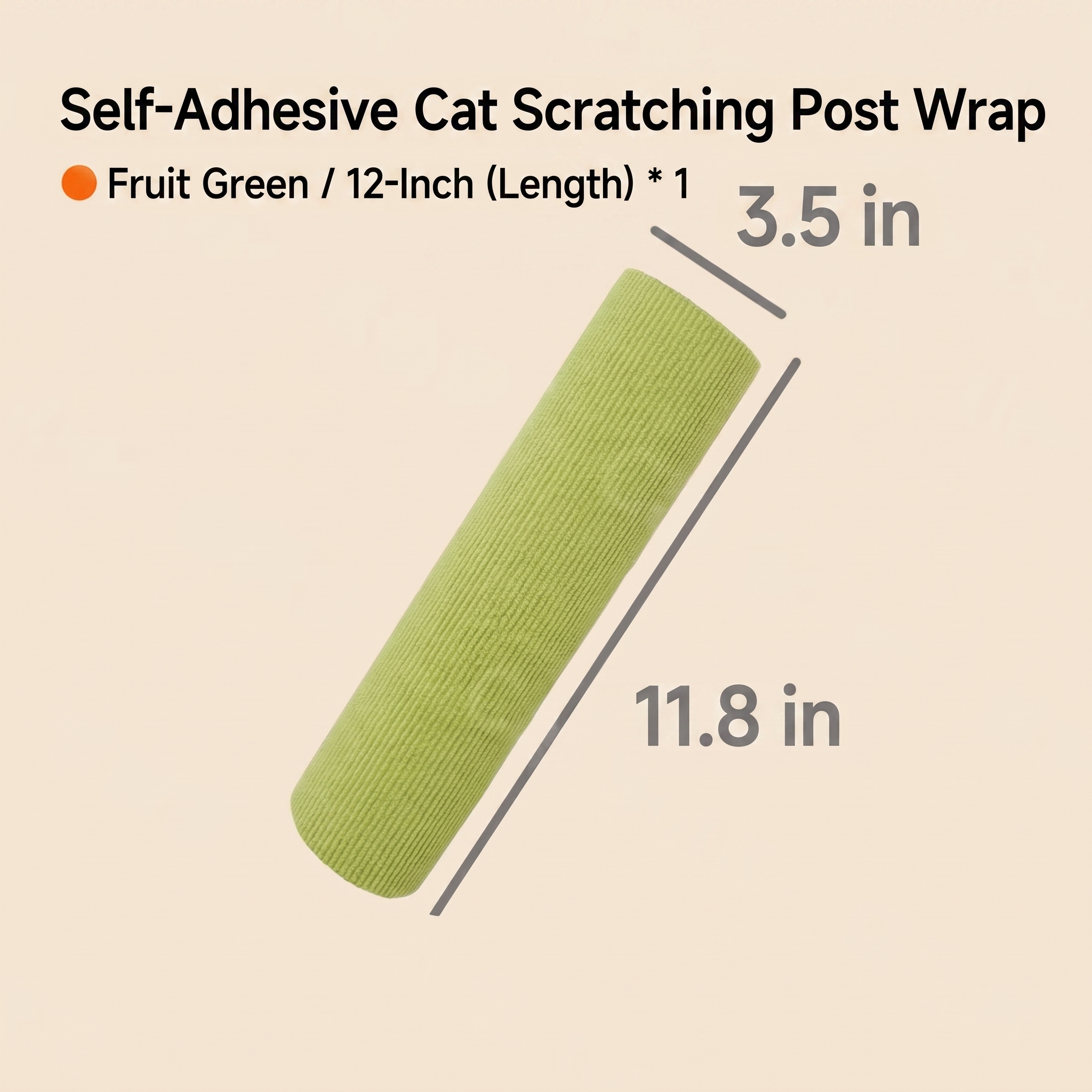 Self-Adhesive Wall-Mounted Cat Scratcher & Climbing Post