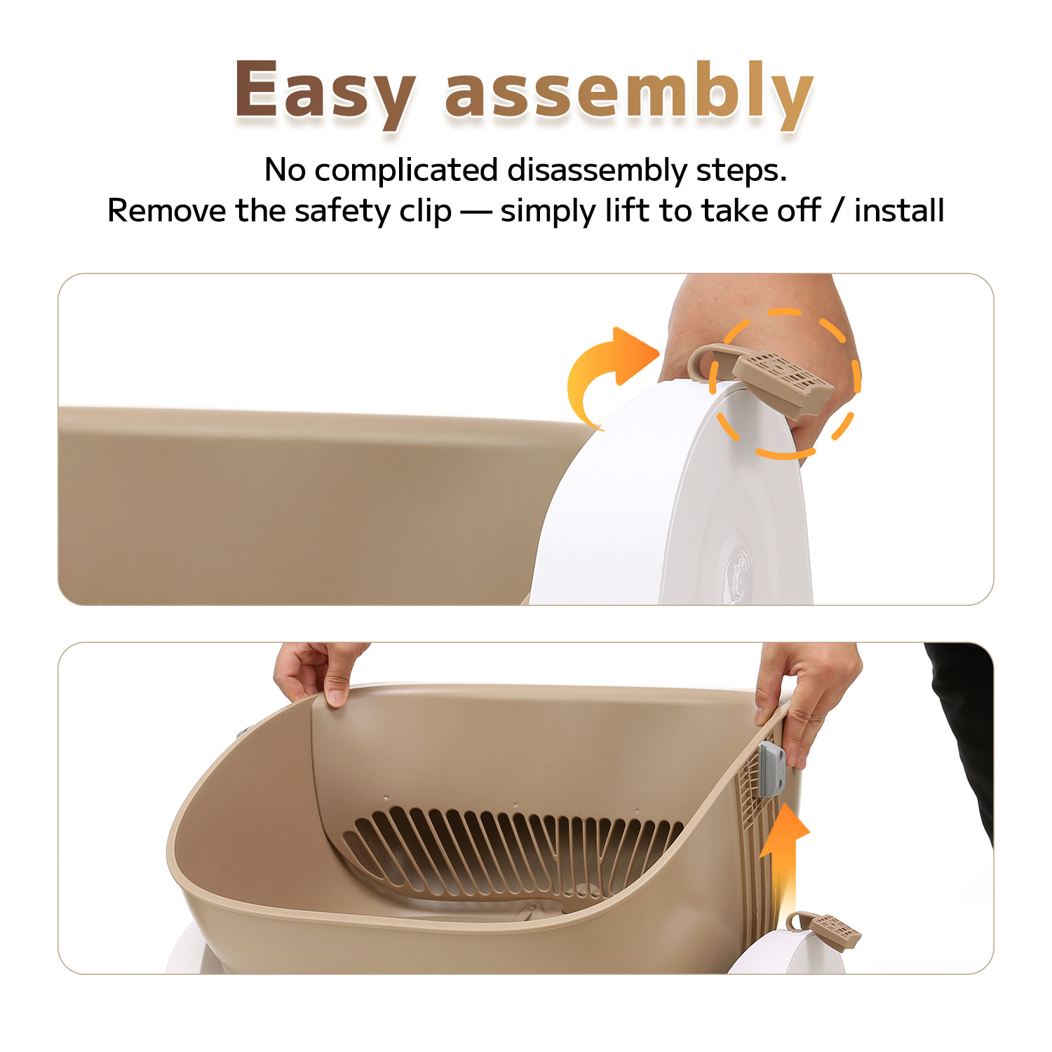 Smart Self Cleaning Litter Box for Large Cats and Multi Cat Households Extra Large Capacity Automatic Scooping Odor Control Ideal for Big Breeds Maine Coon Ragdoll
