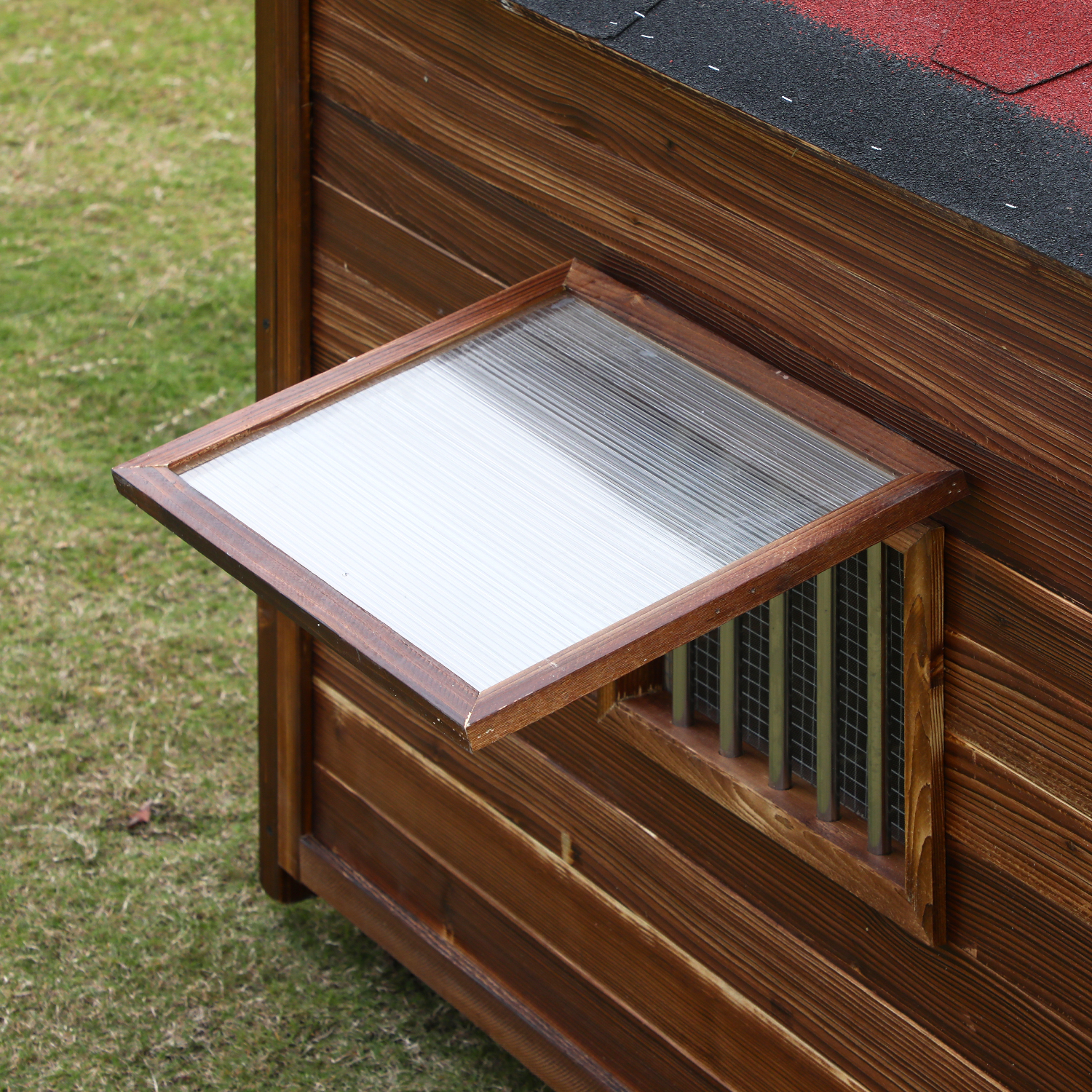 Solid Wood Dog House