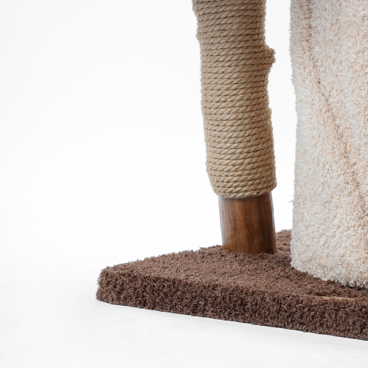 44'' H Solid Wood Cat Tree